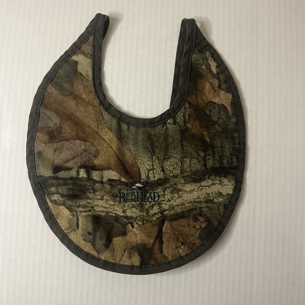 Redhead Infant Camouflage Bib